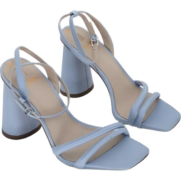 Sam Edelman Kia Ankle Strap Sandals in Oslo Blue for Women, Size 6 - Picture 4 of 6